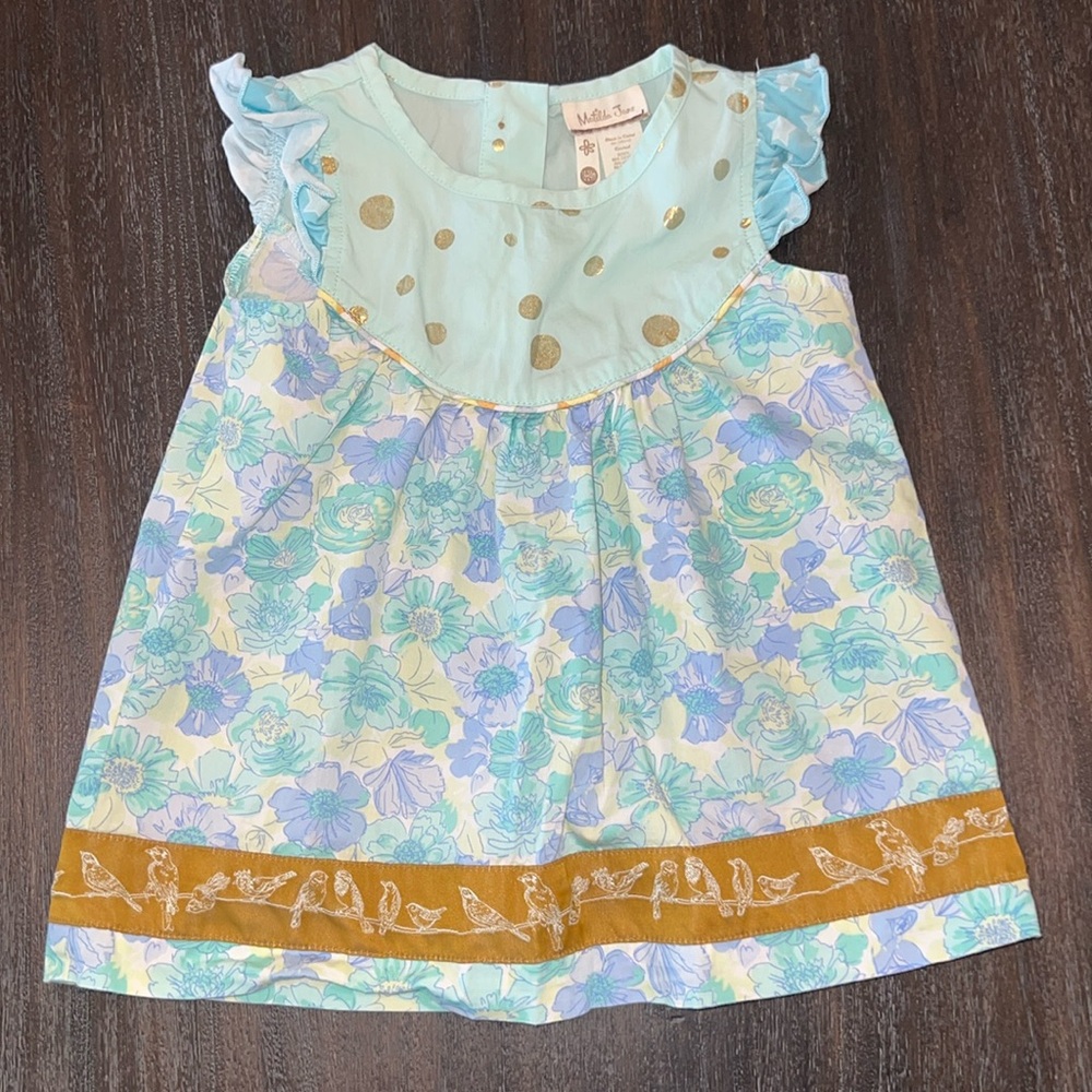 Matilda Jane 18/24 months pastel sleeveless tunic.